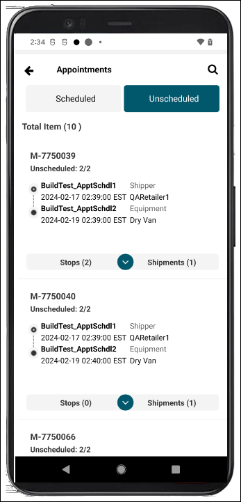GLGMobileApp_Appointments_3-8-2_CarrierMgr_UnscheduledTab_20240223.png