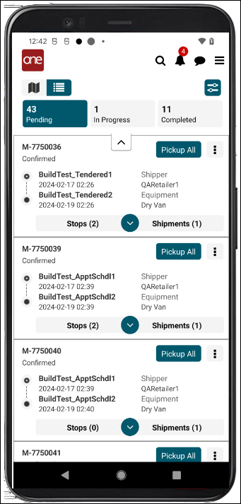 GLGMobileApp_Dashboard_3-8-2_CarrierMgr_20240223.png